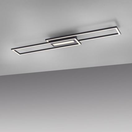 Leuchten Direkt 14696-18 - LED Dimmable surface-mounted chandelier ASMIN LED/45W/230V black