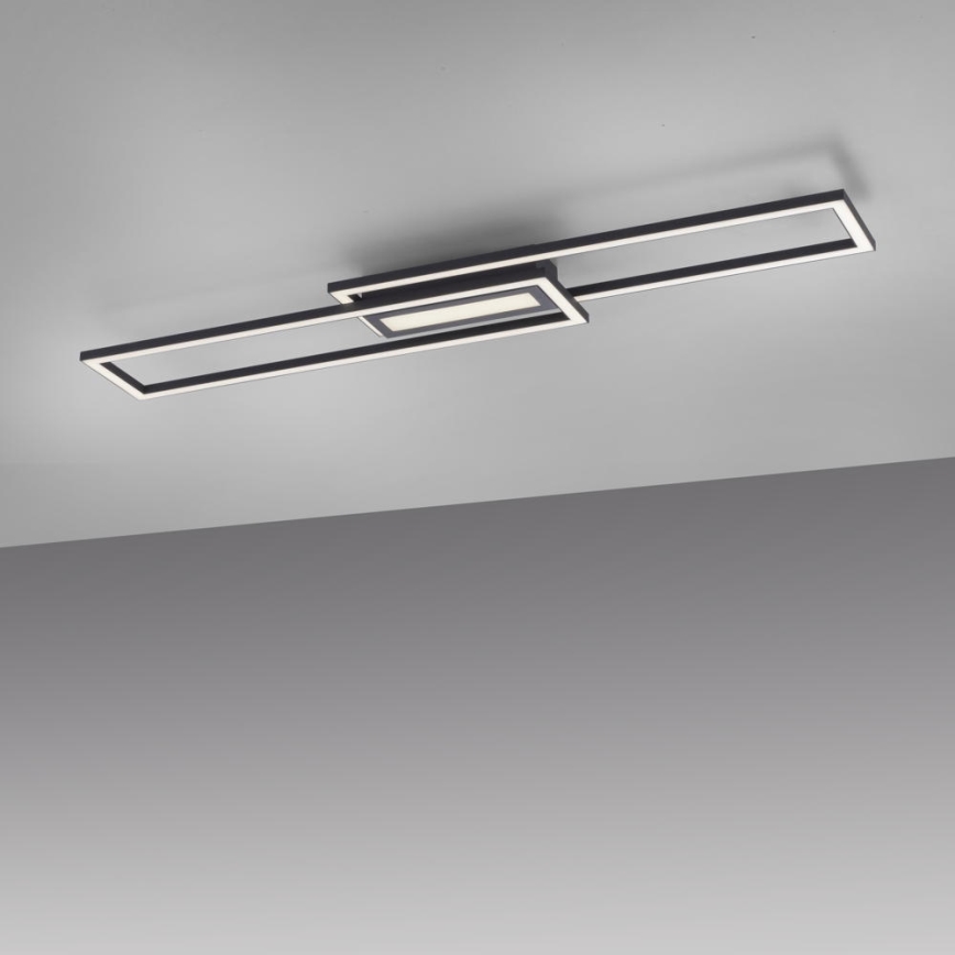 Leuchten Direkt 14696-18 - LED Dimmable surface-mounted chandelier ASMIN LED/45W/230V black