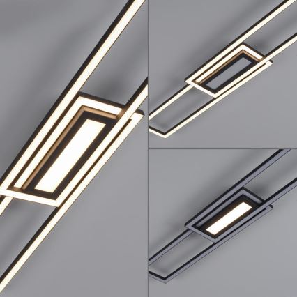 Leuchten Direkt 14696-18 - LED Dimmable surface-mounted chandelier ASMIN LED/45W/230V black