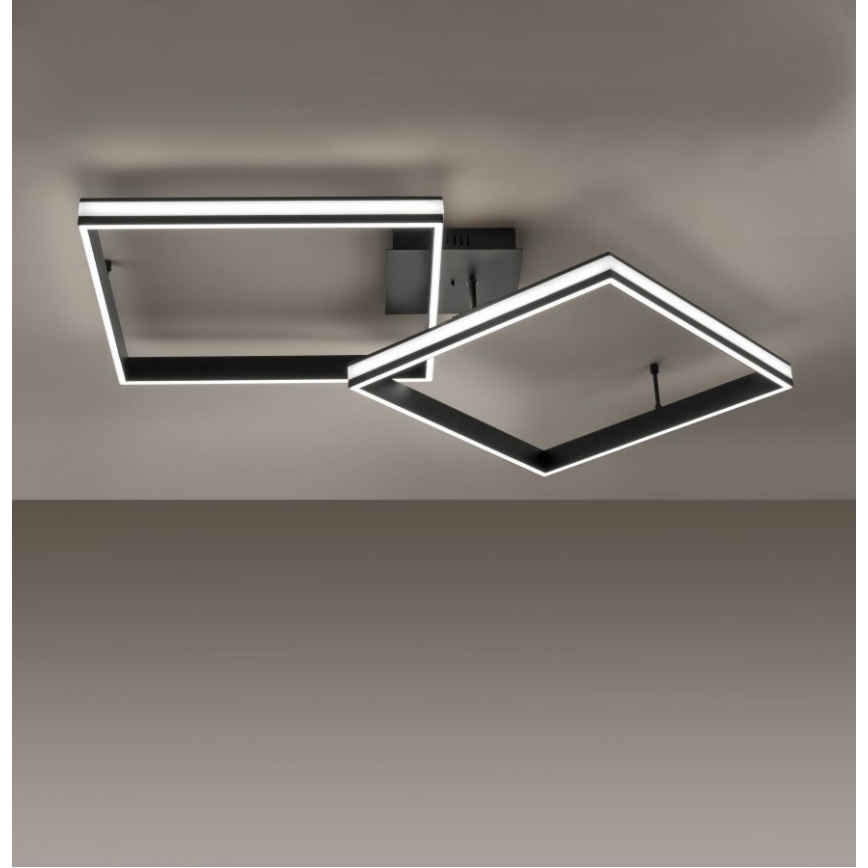 Leuchten Direkt 14700-18 - LED Dimmable surface-mounted chandelier ELIS 2xLED/19W/230V + remote control