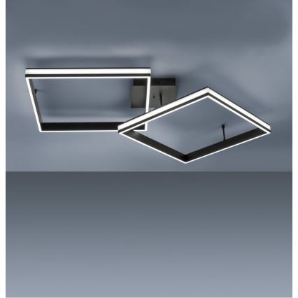 Leuchten Direkt 14700-18 - LED Dimmable surface-mounted chandelier ELIS 2xLED/19W/230V + remote control