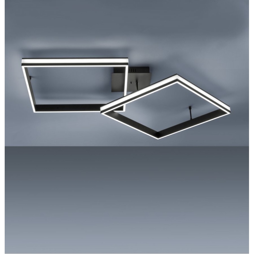 Leuchten Direkt 14700-18 - LED Dimmable surface-mounted chandelier ELIS 2xLED/19W/230V + remote control