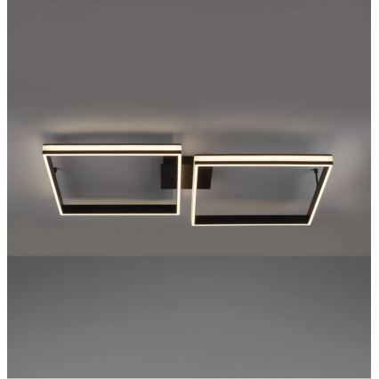 Leuchten Direkt 14700-18 - LED Dimmable surface-mounted chandelier ELIS 2xLED/19W/230V + remote control