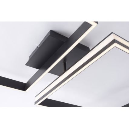 Leuchten Direkt 14700-18 - LED Dimmable surface-mounted chandelier ELIS 2xLED/19W/230V + remote control