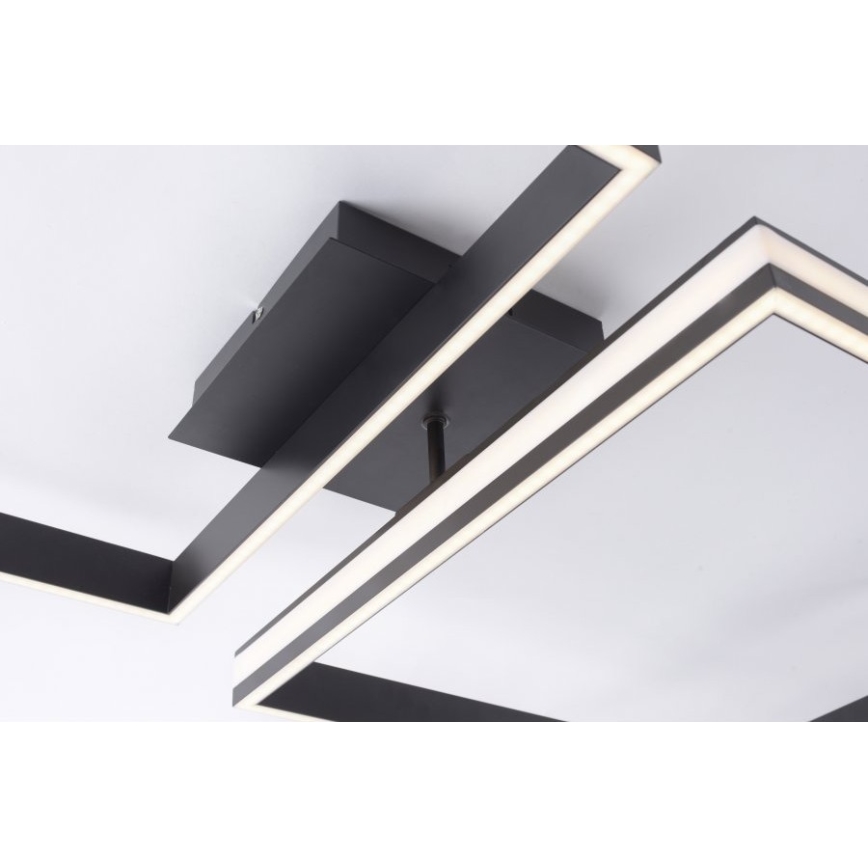 Leuchten Direkt 14700-18 - LED Dimmable surface-mounted chandelier ELIS 2xLED/19W/230V + remote control