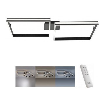 Leuchten Direkt 14700-18 - LED Dimmable surface-mounted chandelier ELIS 2xLED/19W/230V + remote control