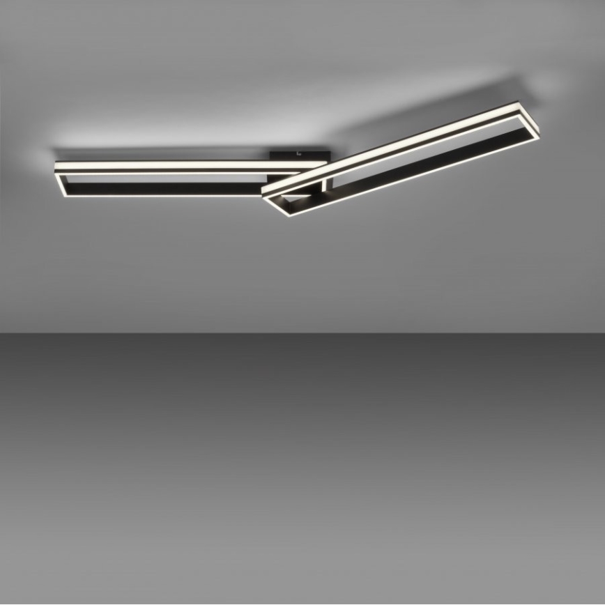 Leuchten Direkt 14701-18 - LED Dimmable surface-mounted chandelier ELIS 2xLED/19W/230V + remote control