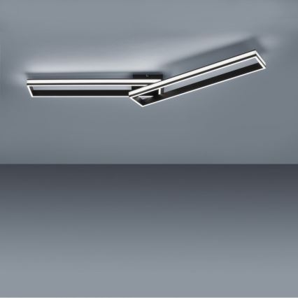 Leuchten Direkt 14701-18 - LED Dimmable surface-mounted chandelier ELIS 2xLED/19W/230V + remote control