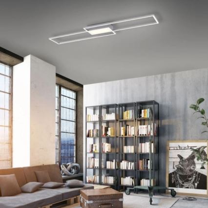 Leuchten Direkt 14711-55 - LED Dimmable ceiling light ASMIN LED/42W/230V 3000-5000K + remote control