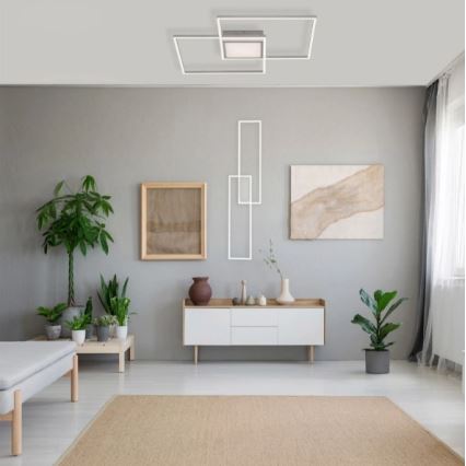 Leuchten Direkt 14711-55 - LED Dimmable ceiling light ASMIN LED/42W/230V 3000-5000K + remote control