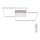 Leuchten Direkt 14712-55-LED Dimmable surface-mounted chandelier ASMIN LED/42W/230V 3000-5000K + remote control