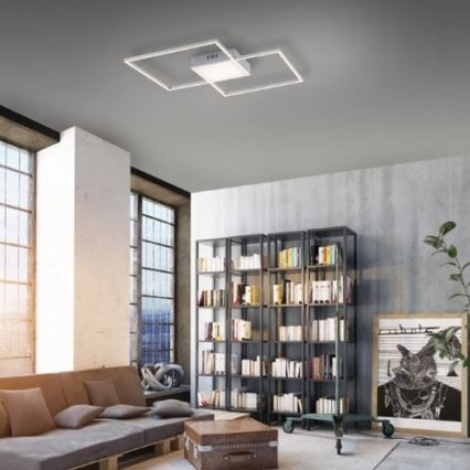 Leuchten Direkt 14712-55-LED Dimmable surface-mounted chandelier ASMIN LED/42W/230V 3000-5000K + remote control