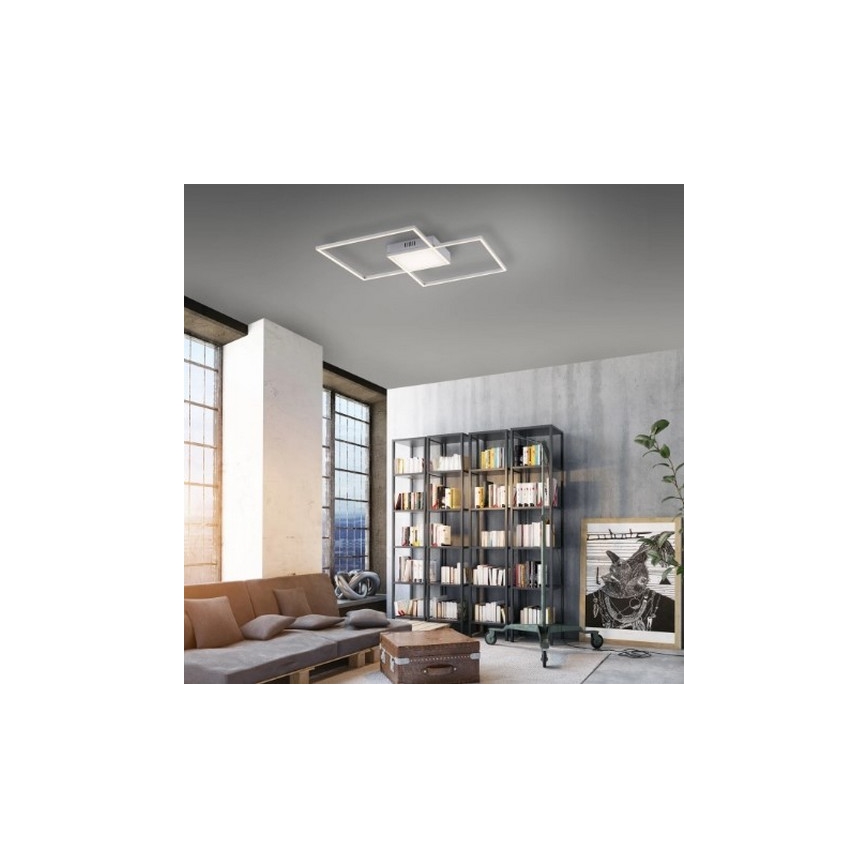 Leuchten Direkt 14712-55-LED Dimmable surface-mounted chandelier ASMIN LED/42W/230V 3000-5000K + remote control
