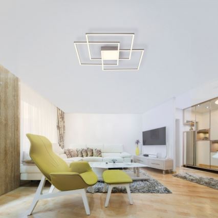 Leuchten Direkt 14713-55 - LED Dimmable surface-mounted chandelier ASMIN LED/45W/230V 3000-5000K + remote control