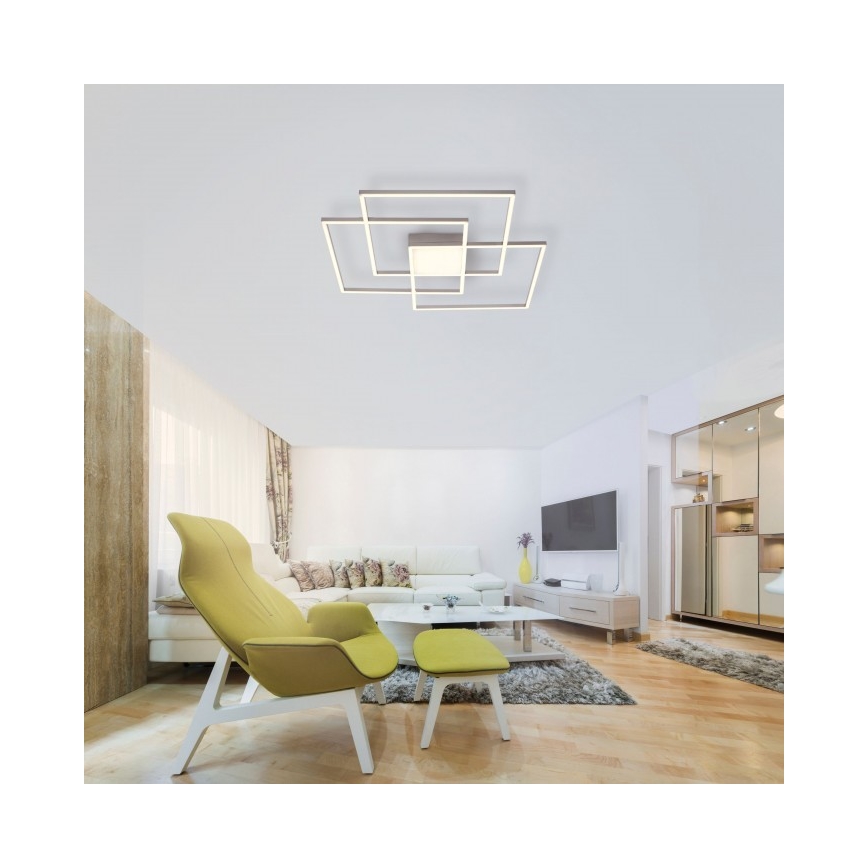 Leuchten Direkt 14713-55 - LED Dimmable surface-mounted chandelier ASMIN LED/45W/230V 3000-5000K + remote control