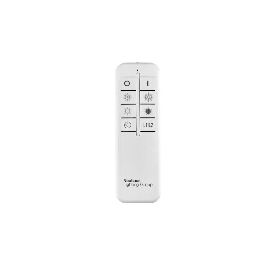 Leuchten Direkt 14713-55 - LED Dimmable surface-mounted chandelier ASMIN LED/45W/230V 3000-5000K + remote control