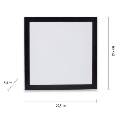 Leuchten Direkt 14740-18 - LED Ceiling light FLAT LED/7W/230V
