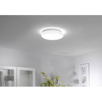 Leuchten Direkt 14742-16 - LED RGB Dimmable ceiling light JUPI LOLASMART LED/18W/230V Tuya 2700-5000K + remote control