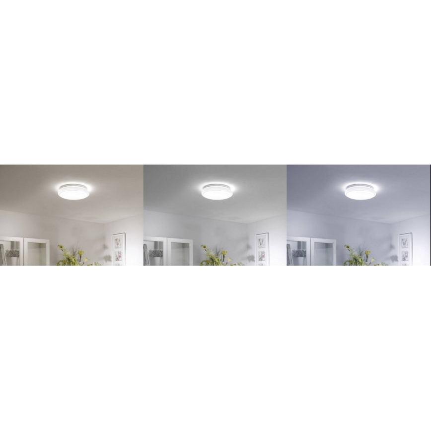 Leuchten Direkt 14742-16 - LED RGB Dimmable ceiling light JUPI LOLASMART LED/18W/230V Tuya 2700-5000K + remote control