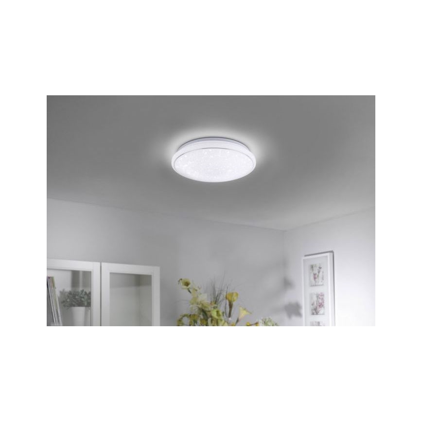 Leuchten Direkt 14743-16 - LED RGB Dimmable ceiling light JUPI LED/28W/230V Tuya 2700-5000K + remote control