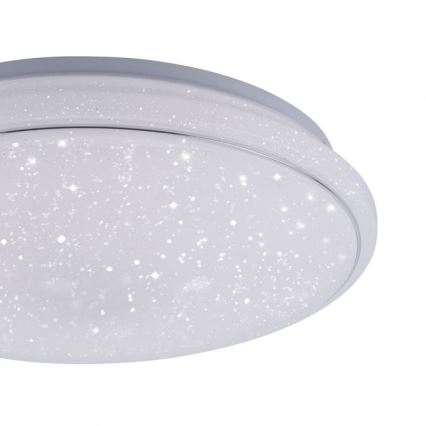 Leuchten Direkt 14743-16 - LED RGB Dimmable ceiling light JUPI LED/28W/230V Tuya 2700-5000K + remote control
