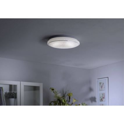 Leuchten Direkt 14744-16 - LED RGB Dimmable ceiling light JUPI LOLASMART LED/32W/230V + remote control