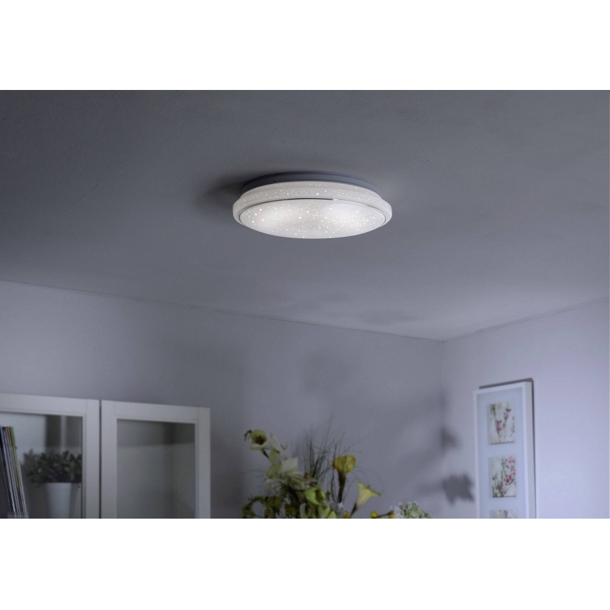 Leuchten Direkt 14744-16 - LED RGB Dimmable ceiling light JUPI LOLASMART LED/32W/230V + remote control