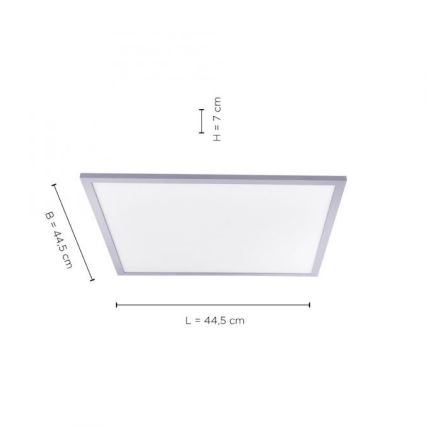 Leuchten Direkt 14752-21 - LED Ceiling light FLAT LED/17W/230V