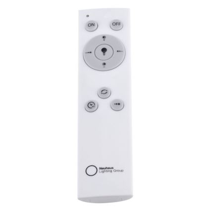 Leuchten Direkt 14755-18 - LED Dimmable ceiling light FLAT LED/28W/230V 2700-5000 + remote control