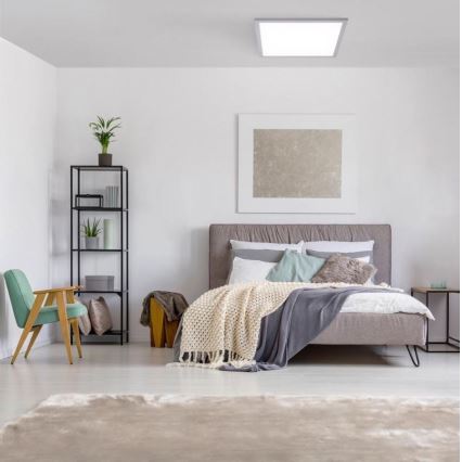 Leuchten Direkt 14755-21- LED Dimmable ceiling light FLAT LED/28W/230V 2700-5000K + remote control