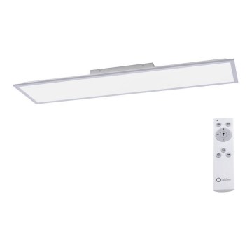 Leuchten Direkt 14757-21- LED Dimmable surface-mounted panel FLAT LED/36W/230V 2700-5000K silver + remote control