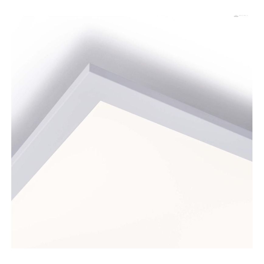 Leuchten Direkt 14757-21- LED Dimmable surface-mounted panel FLAT LED/36W/230V 2700-5000K silver + remote control