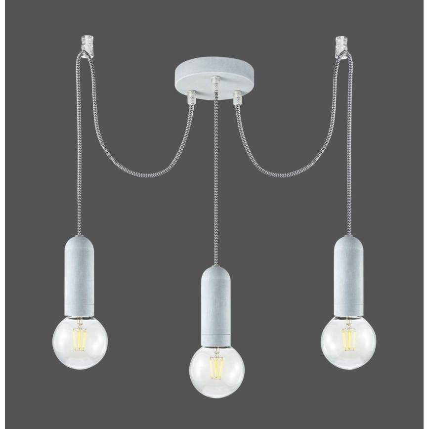 Leuchten Direkt 14776-22 - Chandelier on a string TURN ME 3xE27/60W/230V spider