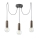 Leuchten Direkt 14776-48 - Chandelier on a string TURN ME 3xE27/60W/230V spider