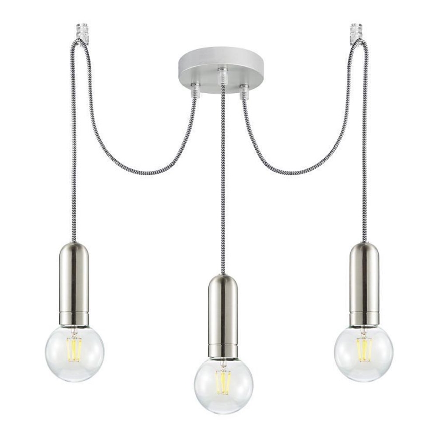 Leuchten Direkt 14776-55 - Chandelier on a string TURN ME 3xE27/60W/230V spider