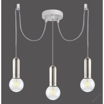 Leuchten Direkt 14776-55 - Chandelier on a string TURN ME 3xE27/60W/230V spider