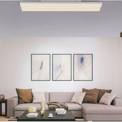 Leuchten Direkt 14854-16 - LED Dimmable ceiling light EDGING LED/30W/230V 2700-5000K + remote control