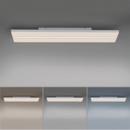 Leuchten Direkt 14854-16 - LED Dimmable ceiling light EDGING LED/30W/230V 2700-5000K + remote control