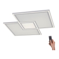Leuchten Direkt 14855 - 16-LED Dimmable ceiling light EDGING LED/51W/230V 2700-5000K + remote control