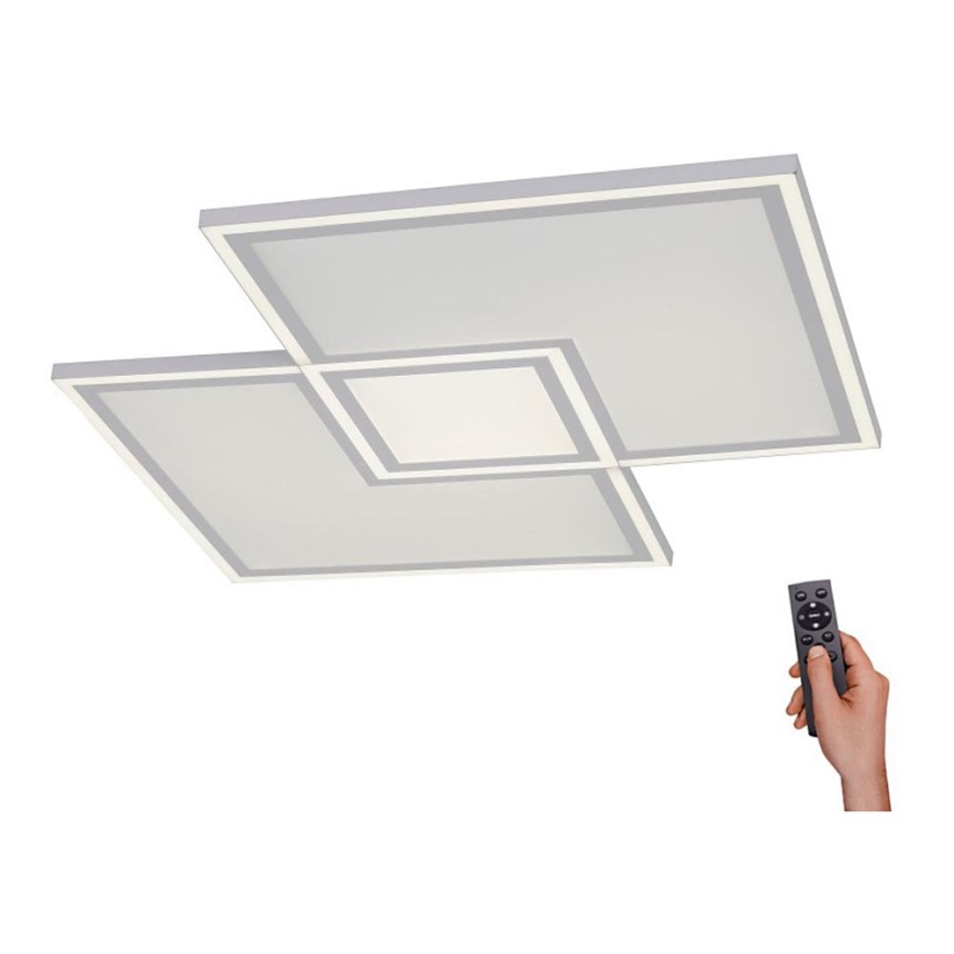 Leuchten Direkt 14855 - 16-LED Dimmable ceiling light EDGING LED/51W/230V 2700-5000K + remote control