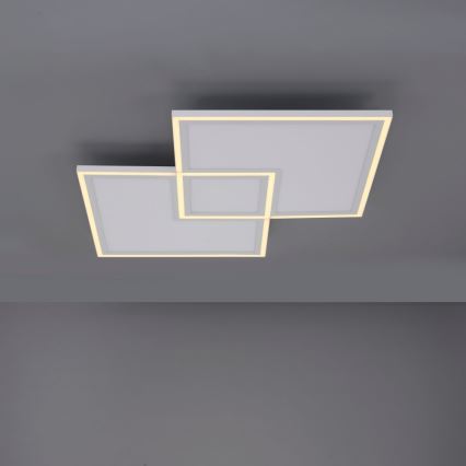 Leuchten Direkt 14855 - 16-LED Dimmable ceiling light EDGING LED/51W/230V 2700-5000K + remote control
