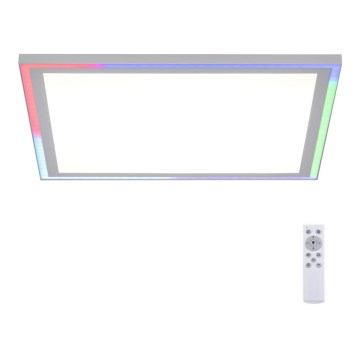 Leuchten Direkt 14900-16 - LED RGB Dimmable ceiling light EDGING LED/24W/230V + remote control