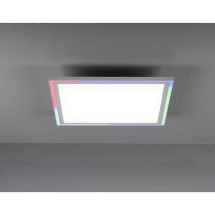Leuchten Direkt 14900-16 - LED RGB Dimmable ceiling light EDGING LED/24W/230V + remote control