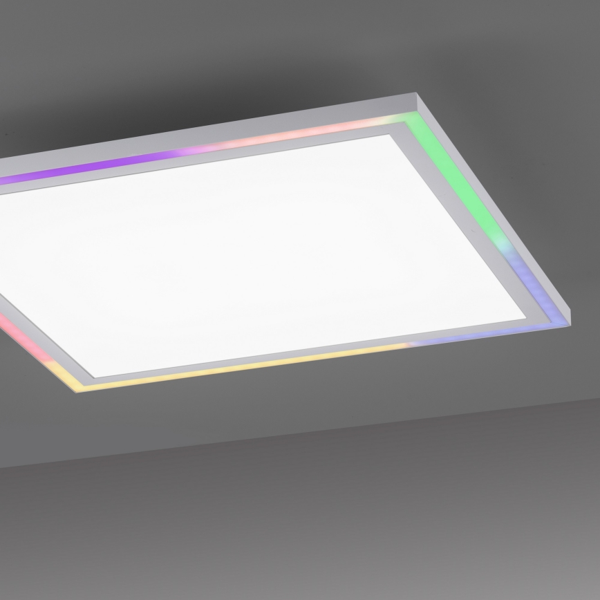 Leuchten Direkt 14900-16 - LED RGB Dimmable ceiling light EDGING LED/24W/230V + remote control