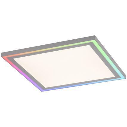 Leuchten Direkt 14900-16 - LED RGB Dimmable ceiling light EDGING LED/24W/230V + remote control