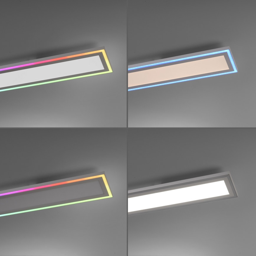 Leuchten Direkt 14901-16 - LED RGB Dimmable ceiling light EDGING LED/24W/230V + remote control