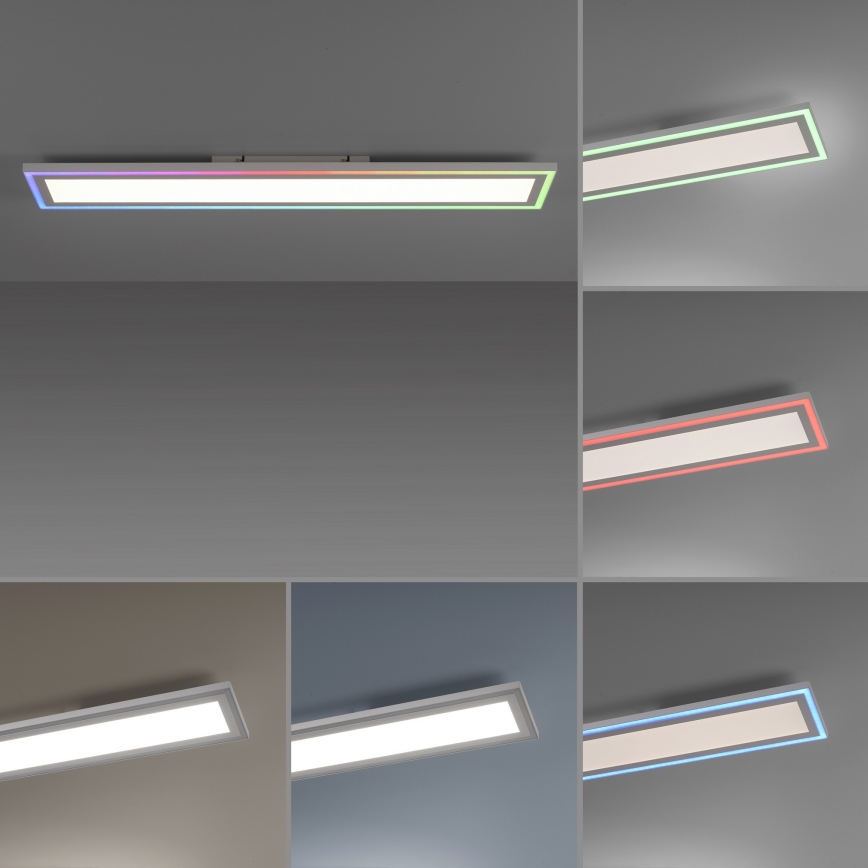 Leuchten Direkt 14901-16 - LED RGB Dimmable ceiling light EDGING LED/24W/230V + remote control