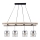 Leuchten Direkt 15036-18 - Chandelier on a string EDGAR 4xE27/60W/230V eucalyptus