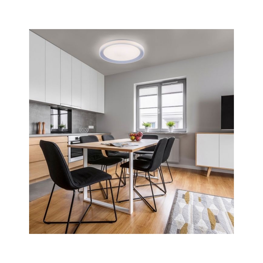Leuchten Direkt 15110-21 - LED RGB Dimmable ceiling light LENI LOLASMART LED/40W/230V + remote control