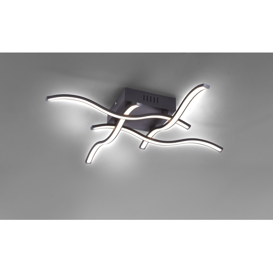 Leuchten Direkt 15131-18 - LED Ceiling light WAVE 4xLED/4.8W/230V